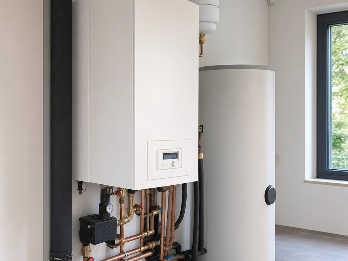 Installation d'une pompe à chaleur air/eau (chauffage central) à Lyon (69001)